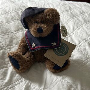 Boyds Bears Navy and Brown Sailor Teddy